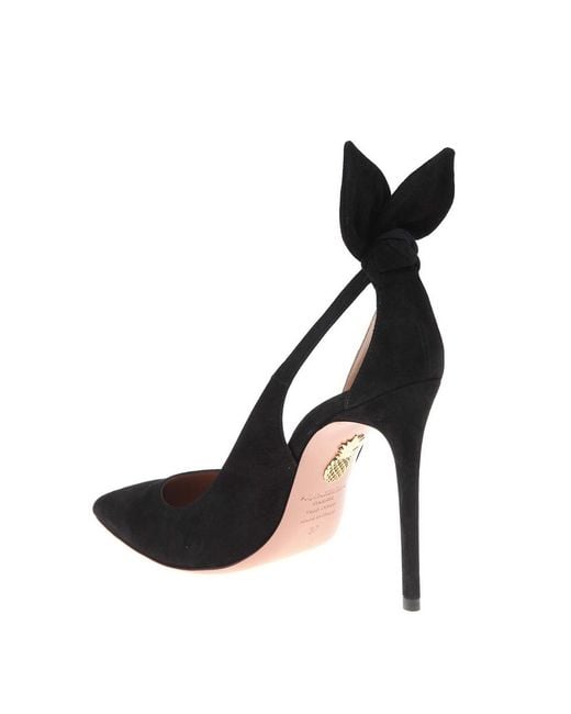 Aquazzura Black Deneuve Pumps