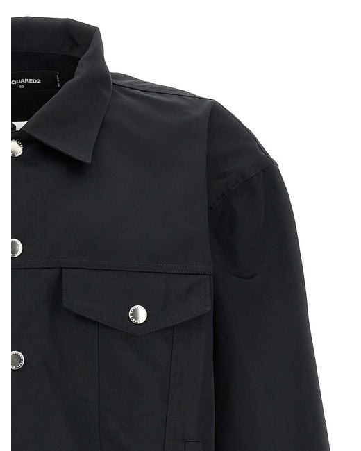 DSquared² Blue Ever Jean D2 Jacket for men
