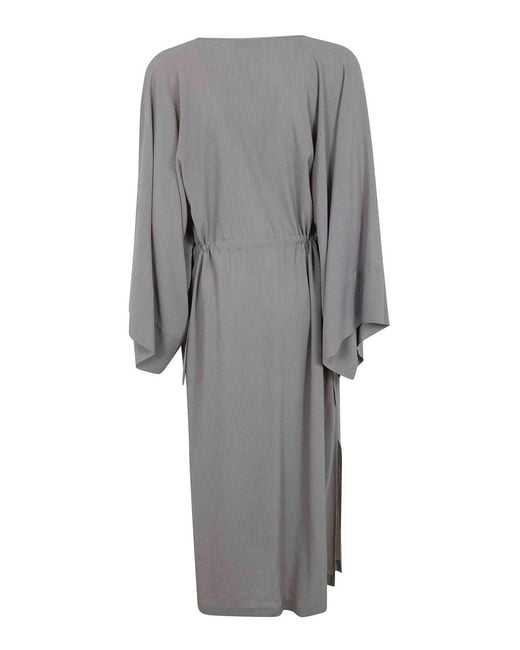 Gentry Portofino Gray Woven Dress