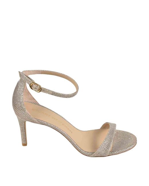 Stuart Weitzman White Sandals