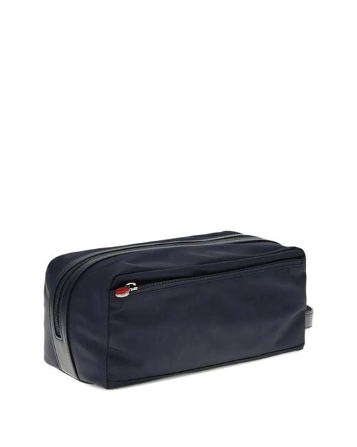 Kiton Blue Beauty Case for men