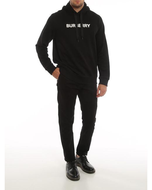Burberry Black Ansdell Hoodie for men
