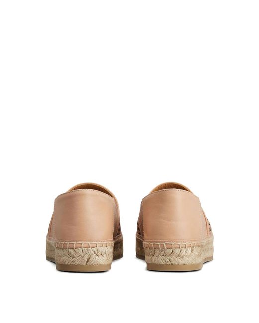 Tod's Natural Kate Slip-On Espadrilles