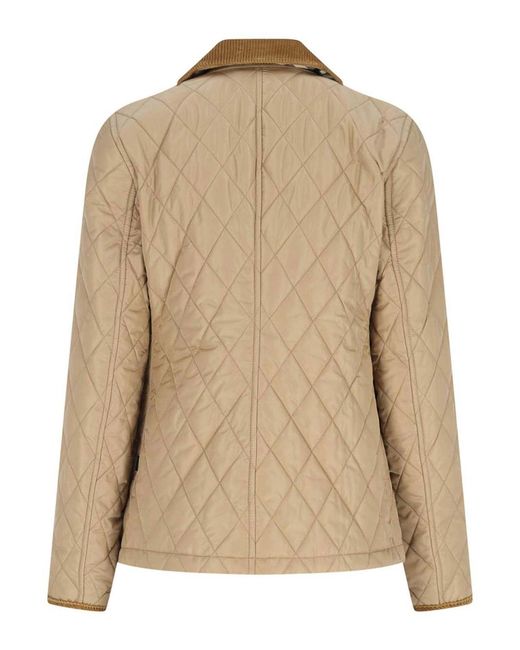 Burberry Natural Quilted Jacket