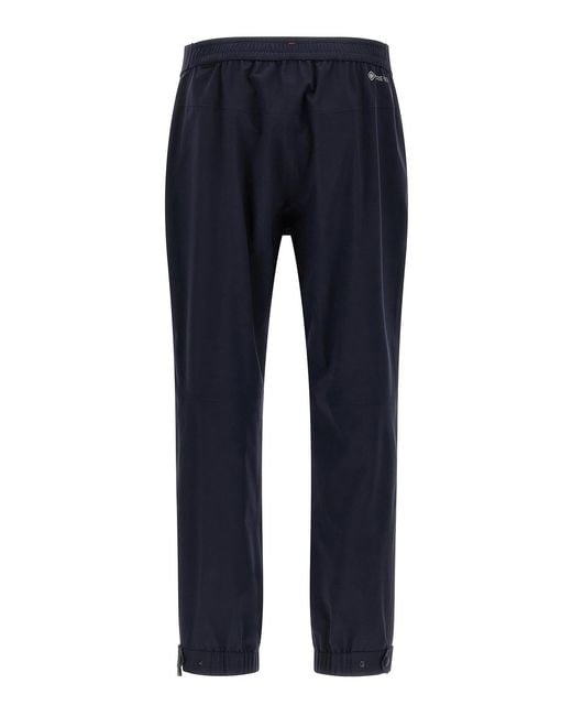 Moncler Blue Gore-Tex Joggers for men