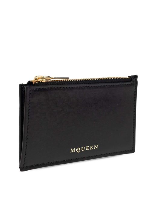 McQueen Black Wallet