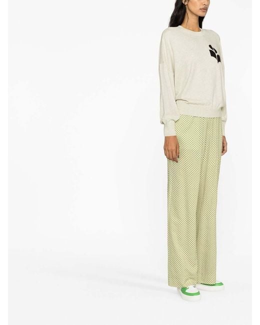 Isabel Marant White Marisans Sweater