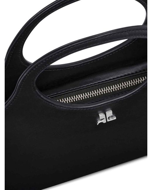 Courreges Black Holy Day Two-Way Handbag
