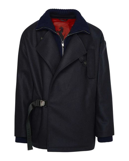 Blue ferrari jacket cheap