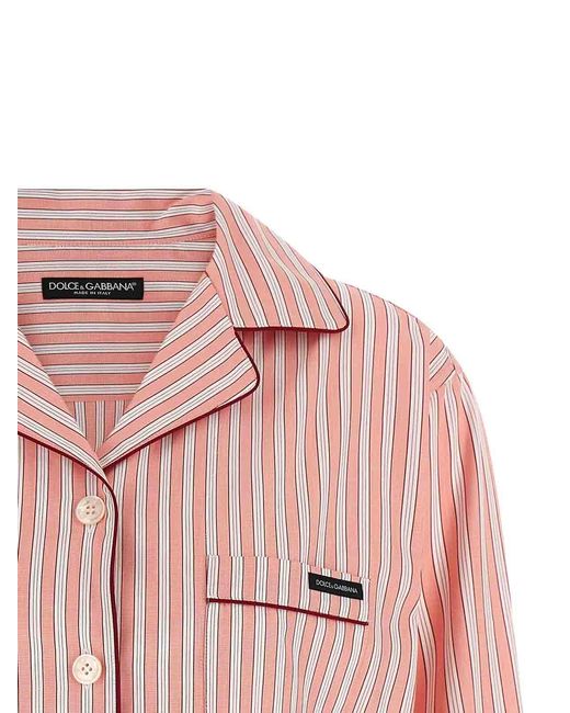 Dolce & Gabbana Pink Shirt