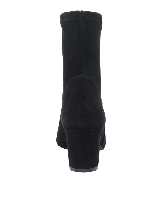 Stuart Weitzman Black Yuliana Pump Booties
