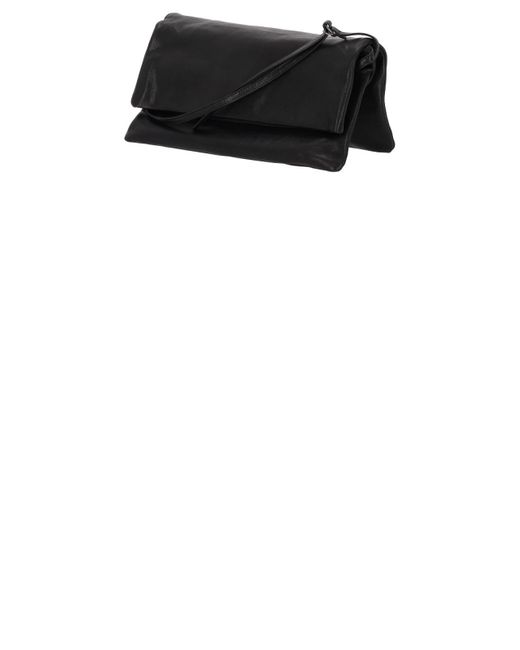 Ann Demeulemeester Black Nata Mini Soft East-West Bag Vintage