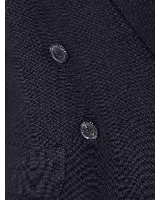 Paul Smith Blue Knitted Jacket