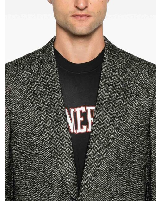 Dolce & Gabbana Gray Casual Jacket for men