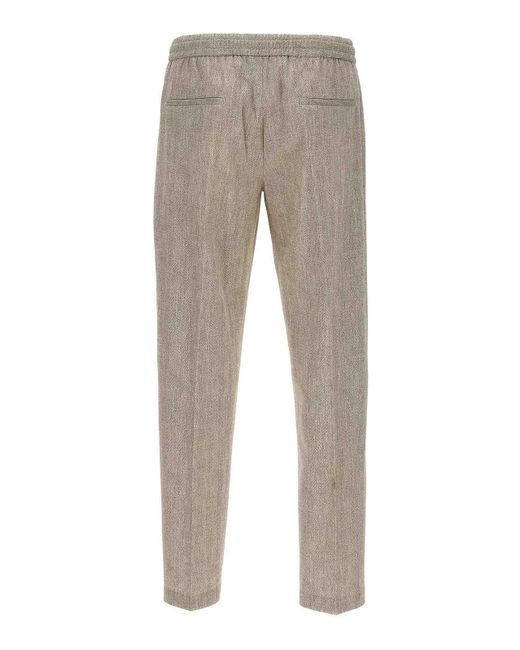 Circolo 1901 Gray Barbed Pants for men