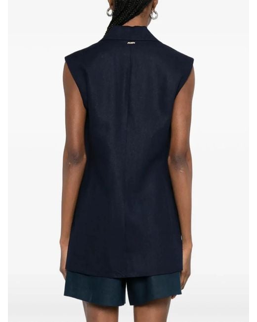 Twinset Blue Gilet