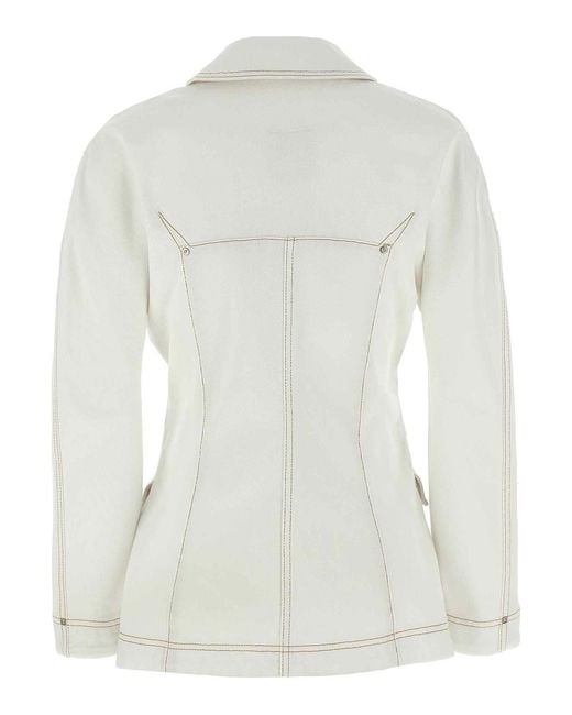 Givenchy White Denim Jacket