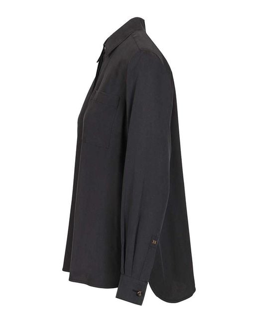 Max Mara Black Siamese Shirt