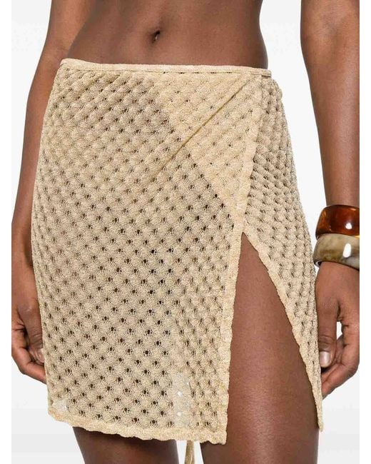 Missoni Natural Miniskirt