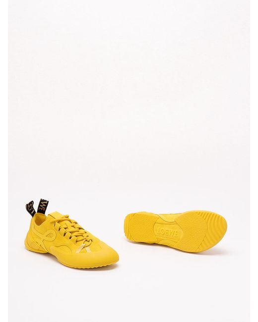 Loewe Yellow 'Grip' Sneakers