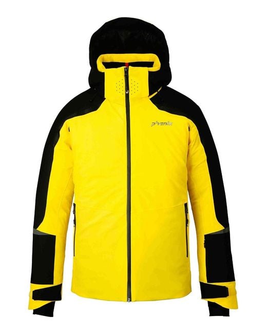 Phenix Yellow Technical Jacket for men