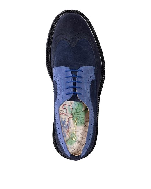 Paul Smith Blue Count Brogues for men