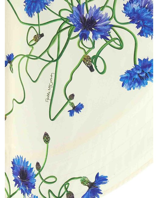 Stella McCartney Blue Ruffled Skirt