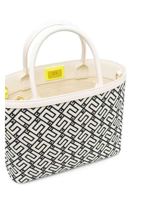 Elisabetta franchi online monogram bag