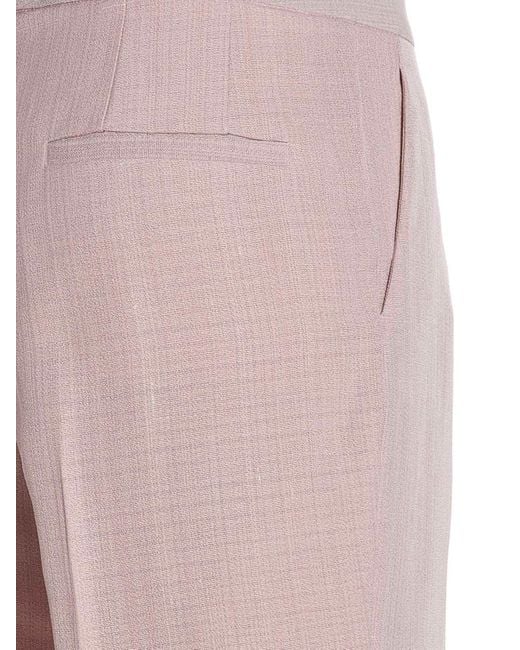 Jil Sander Pink Tailored Pants
