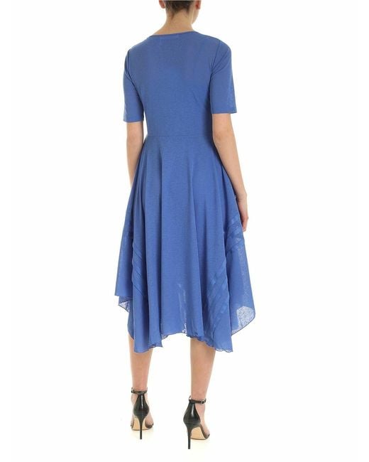 See By Chloé Blue Cosmic Knee-Length Dress