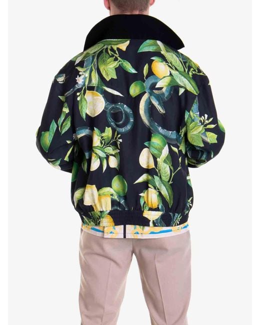 Roberto Cavalli Green Jacket for men