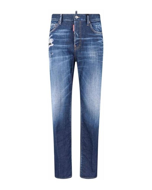 DSquared² Blue Slim Jeans for men