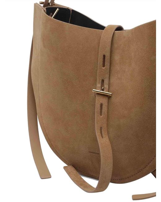 MINOBOSSI White Caramel Lizzie Crossbody Bag