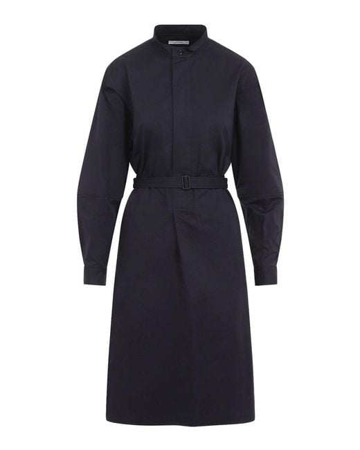 Lemaire Blue Liquette Dress