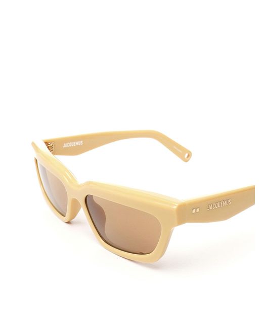 Jacquemus Natural Salon Sunglasses