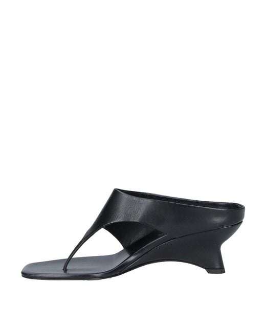 Khaite Black Marlow Mules