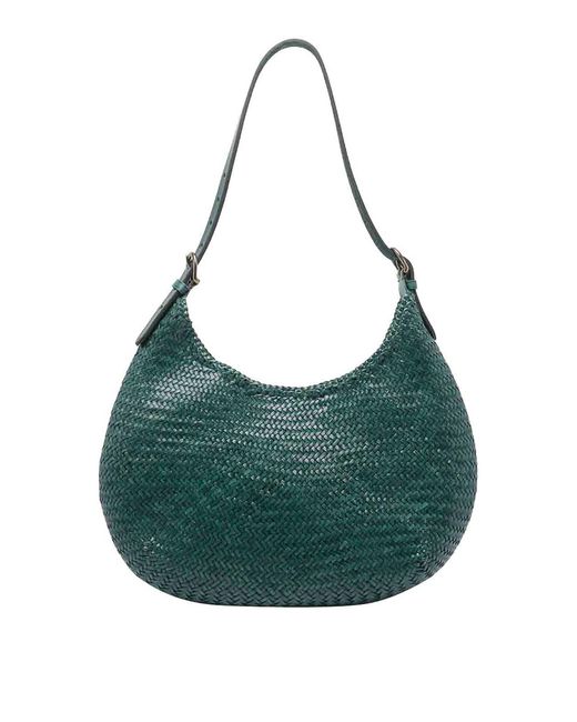 Dragon Diffusion Green Luna Mezza Shoulder Bag