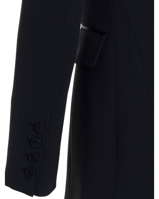 Ermanno Scervino Blue Double Breast Blazer Jacket