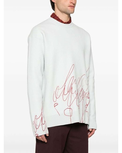 OAMC White Sweaters for men