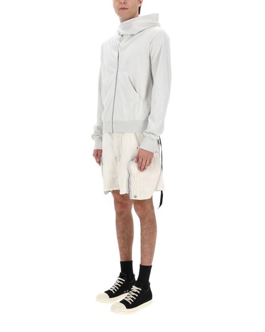 Rick Owens White Mountain Sweatshirt for men