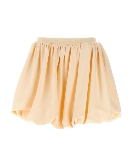 Marni Natural Loopback Skirt