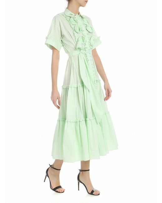 Vivetta Green Gragnano Long Dress