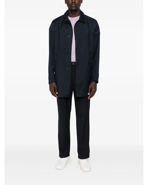 Herno Black Rainwear for men