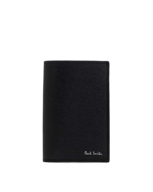 Paul Smith Black Credit Card Wallet for men