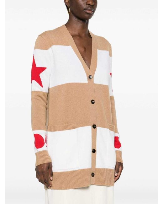 Max Mara White Sweaters