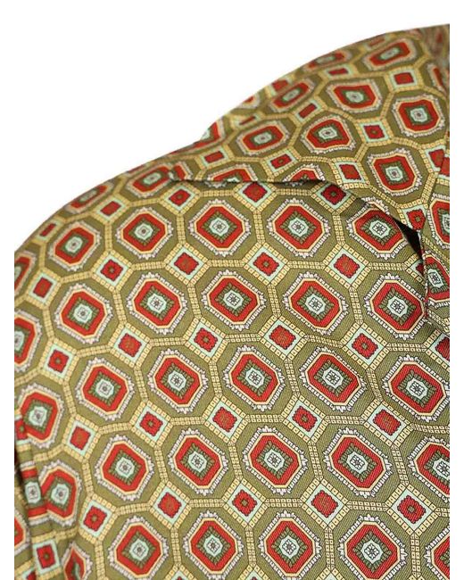 Drole de Monsieur Brown Chemise Geometric for men