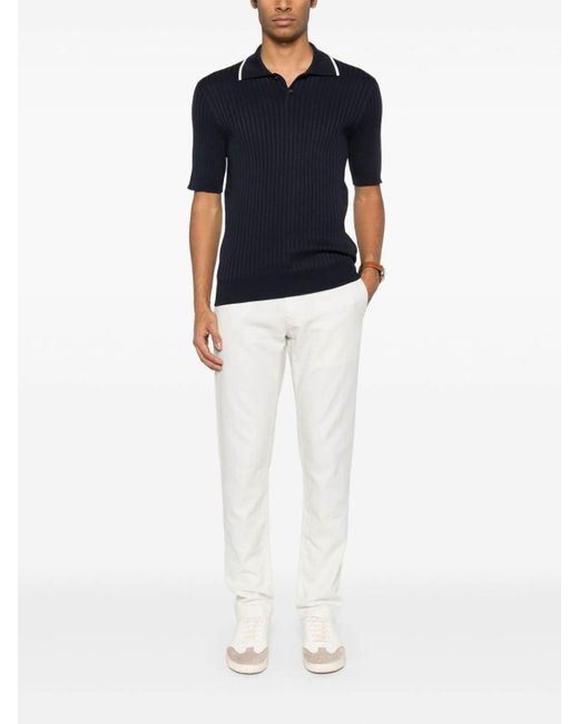 Brunello Cucinelli Blue Coast Jersey Pole for men
