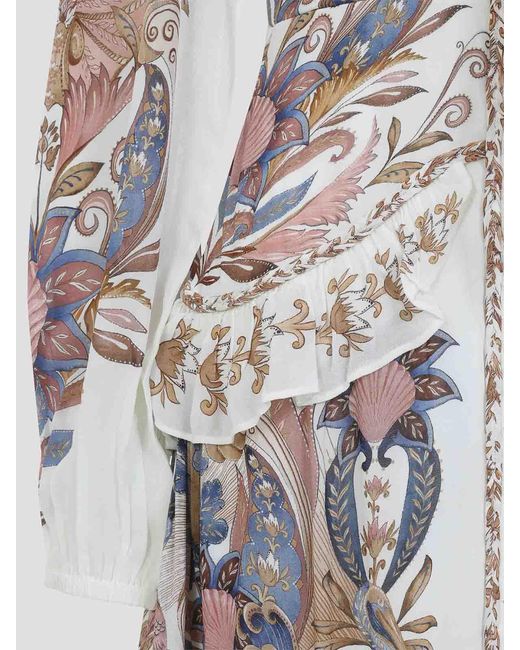 Farm Rio White Long Dress