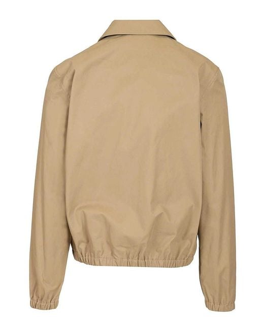 AMI Natural Ami Zipped Jacket for men