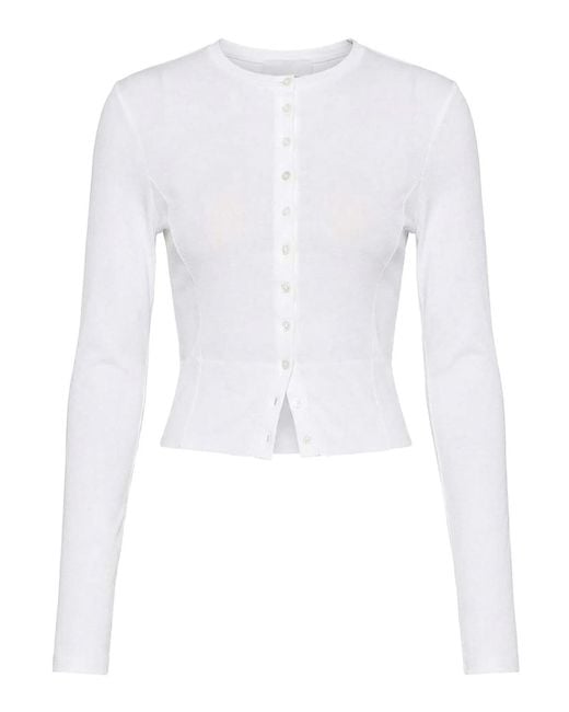 Pinko White 'Meteora' Cardigan